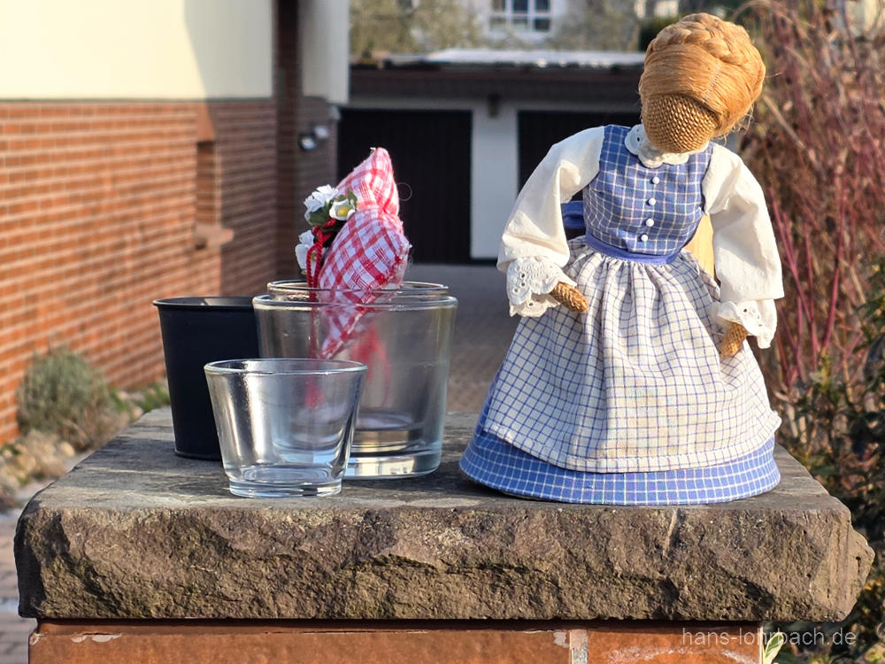 Zu verschenken ...unterwegs gesehen...